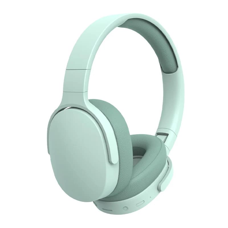 Auriculares inalámbricos Bluetooth circumaurales con radio FM y ranura para tarjeta TF