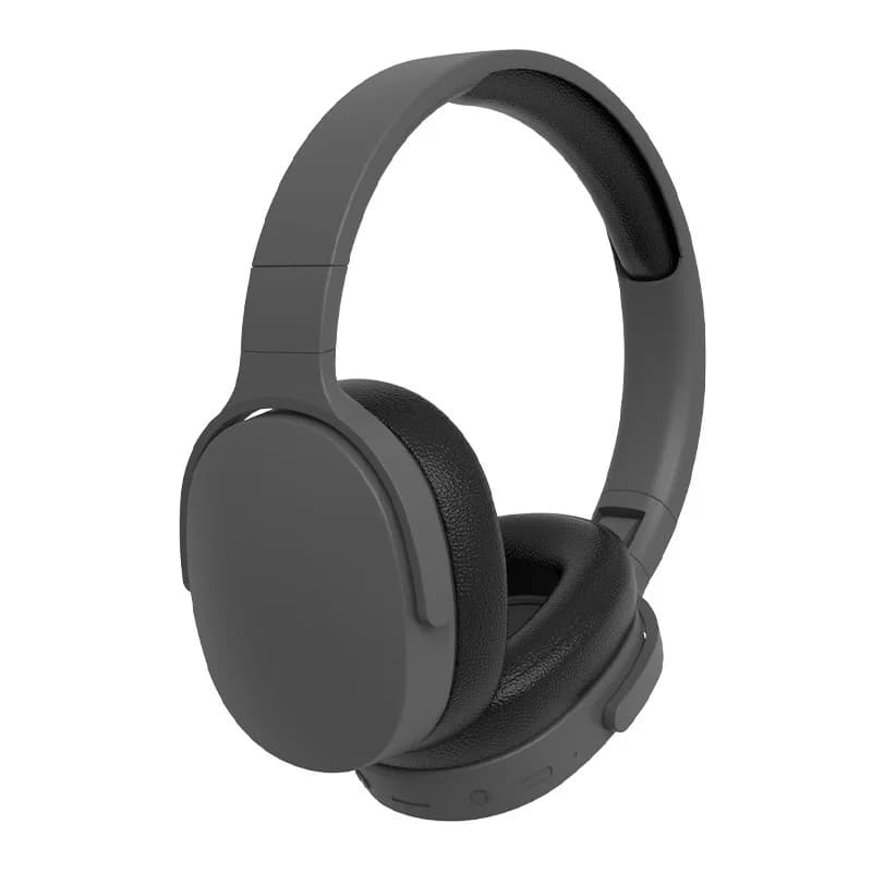 Auriculares inalámbricos Bluetooth circumaurales con radio FM y ranura para tarjeta TF