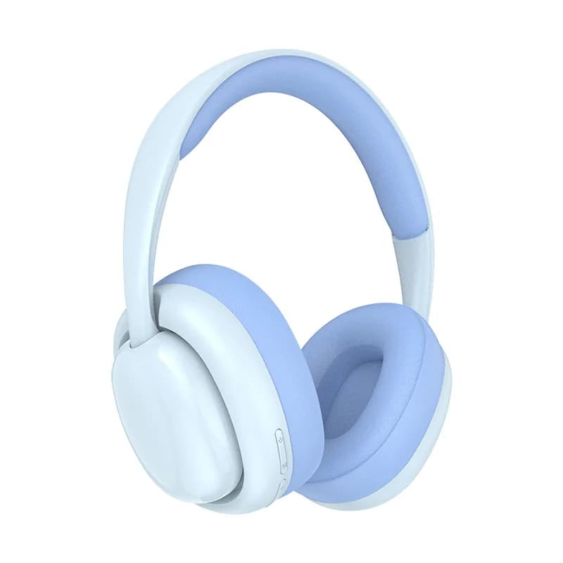 Auriculares Bluetooth inalámbricos supraaurales con radio FM y ranura para tarjeta TF