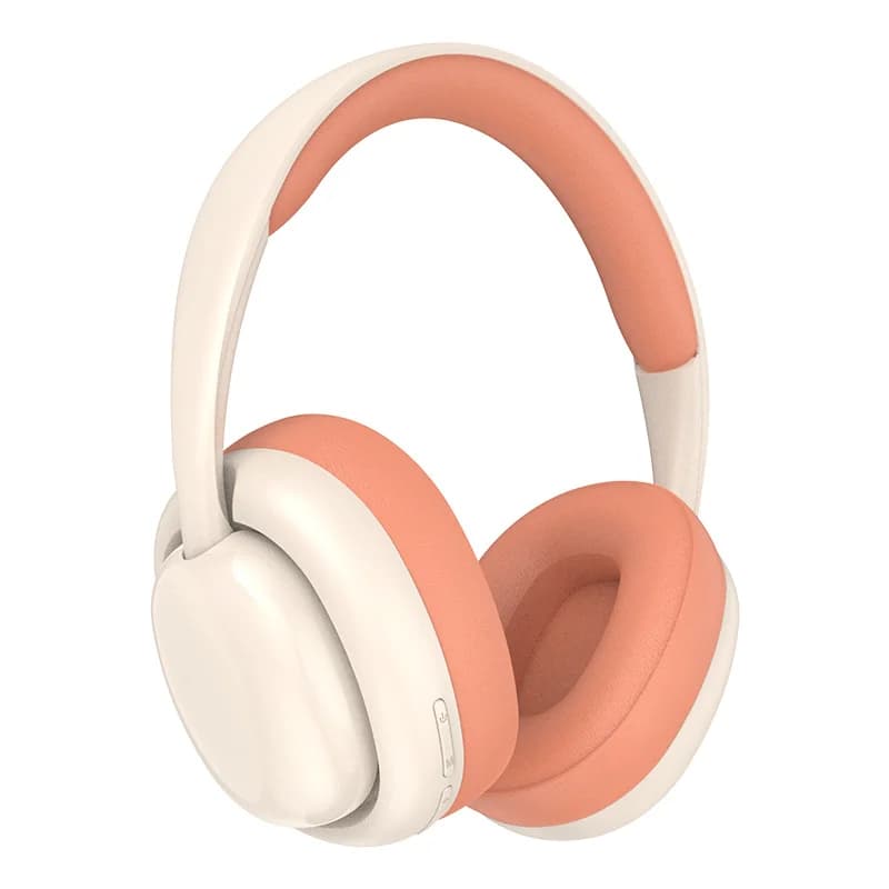 Auriculares Bluetooth inalámbricos supraaurales con radio FM y ranura para tarjeta TF