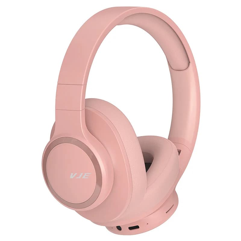 Auriculares Bluetooth inalámbricos circumaurales con micrófono y graves profundos