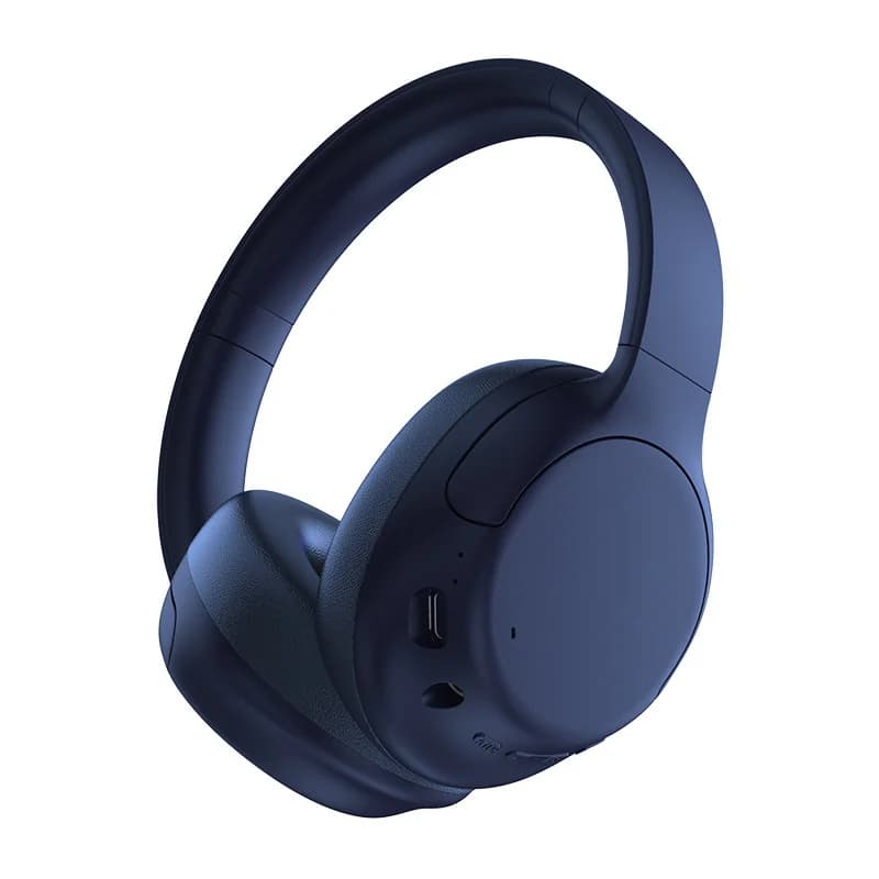Auriculares inalámbricos Bluetooth circumaurales con cancelación activa de ruido