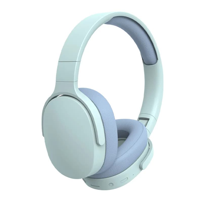 Auriculares inalámbricos Bluetooth circumaurales con radio FM y ranura para tarjeta TF
