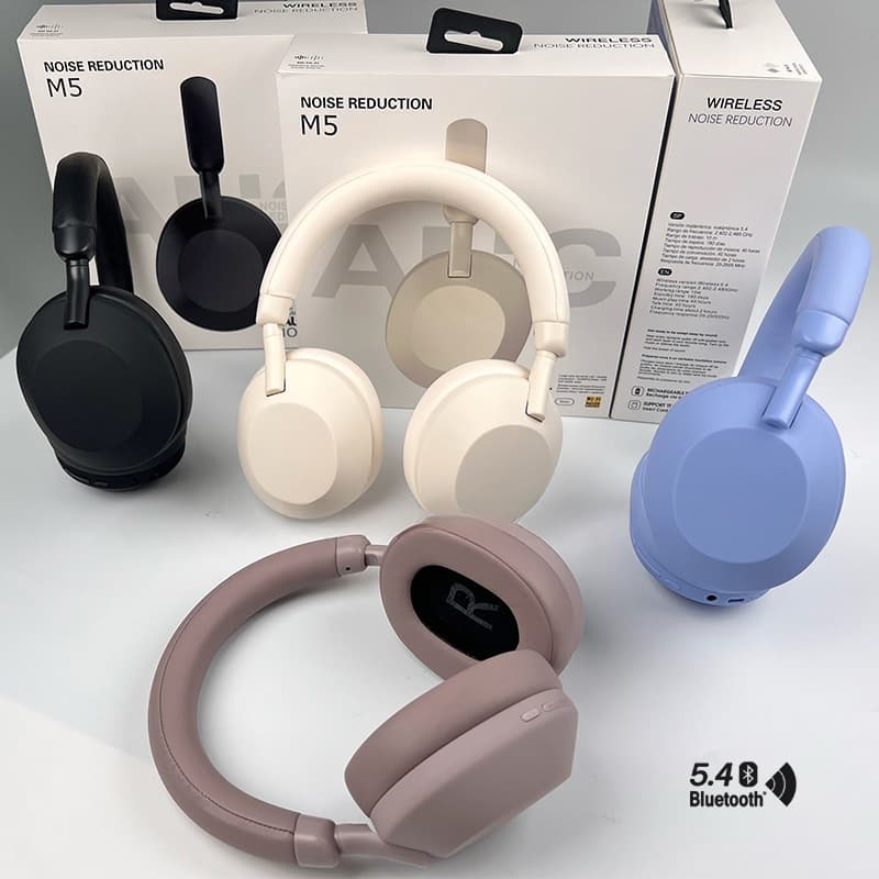 Auriculares Bluetooth Inalámbricos Circumaurales con Cancelación Activa de Ruido Estéreo