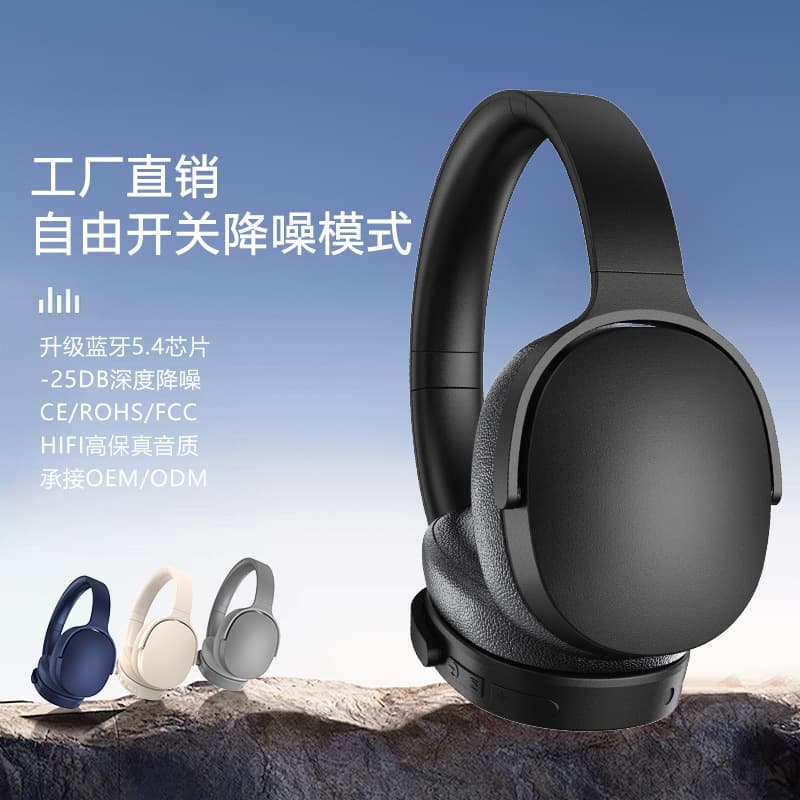 Auriculares Inalámbricos Bluetooth con Cancelación de Ruido y Larga Batería